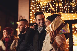 Christmas lights commercial